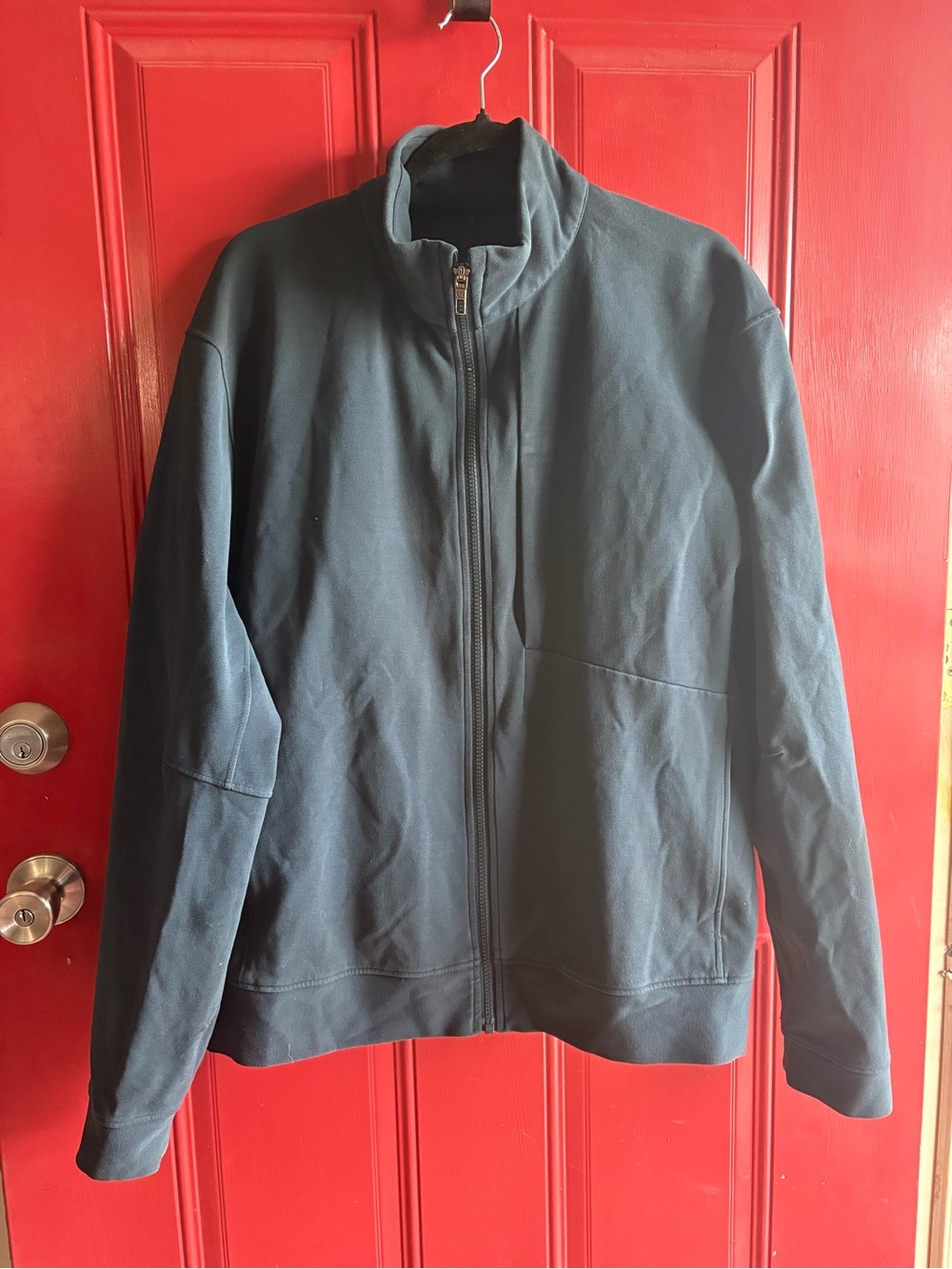 Men's Lululemon Sojourn Jacket Navy Full-Zip Jacket Size XXL